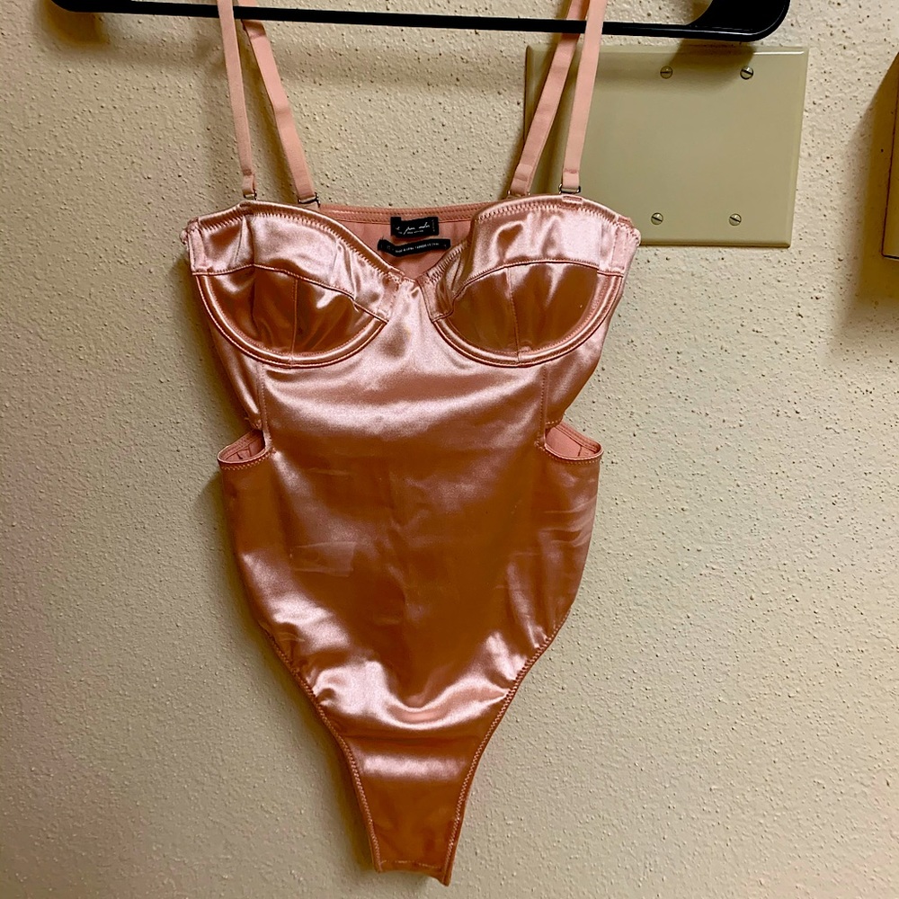 satin body suit